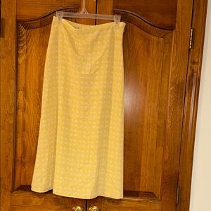 Elegant Yellow Skirt